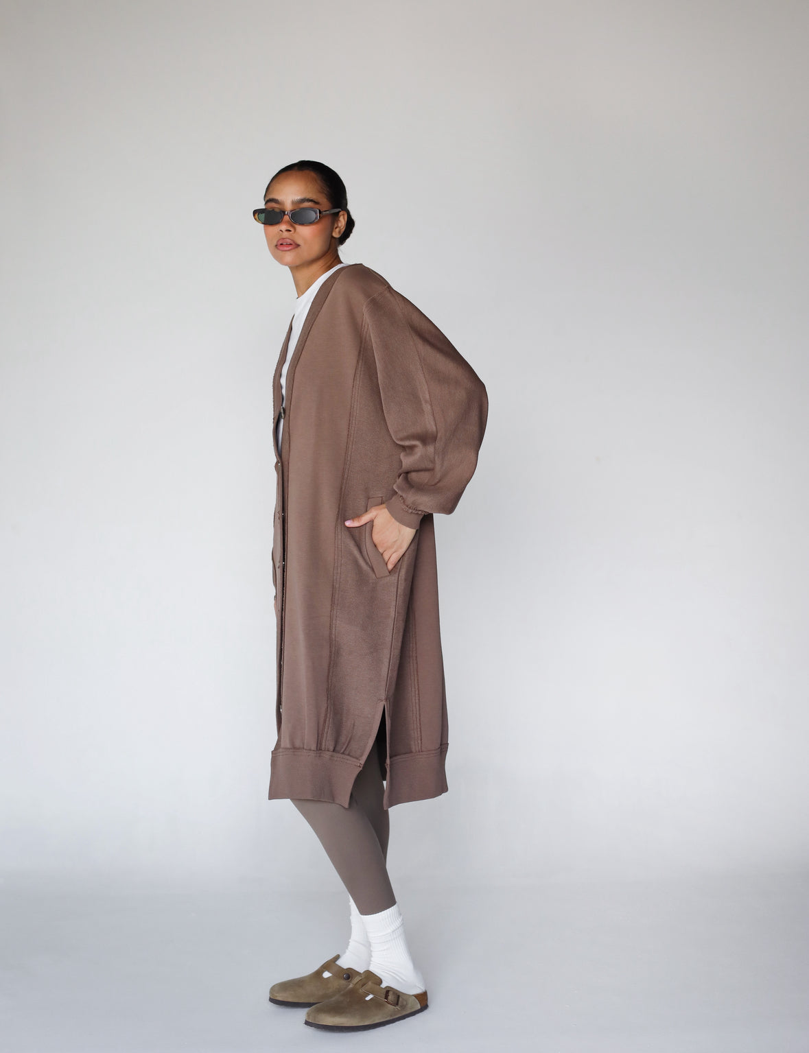 Most wanted cardigan in light brown
