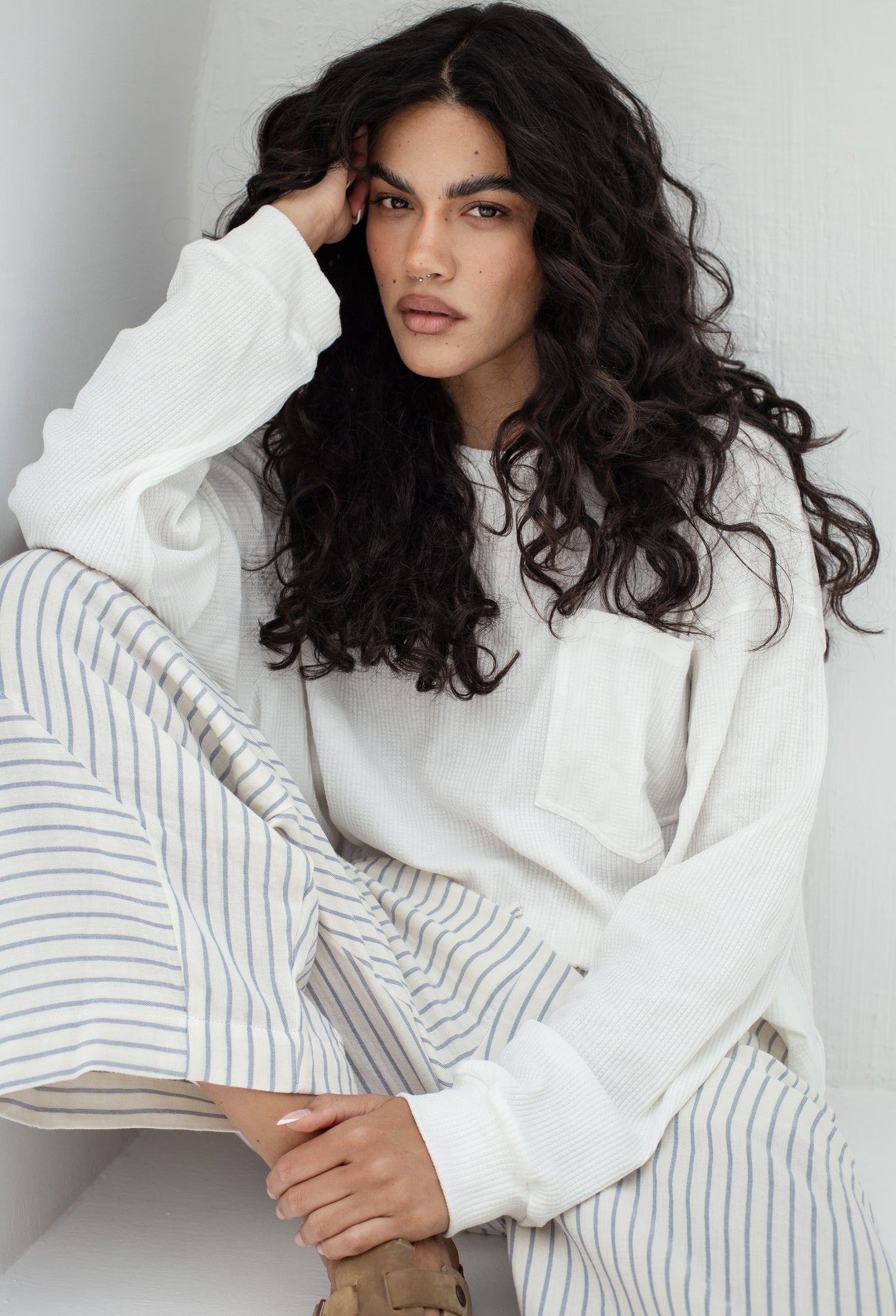 Salt stripe pants