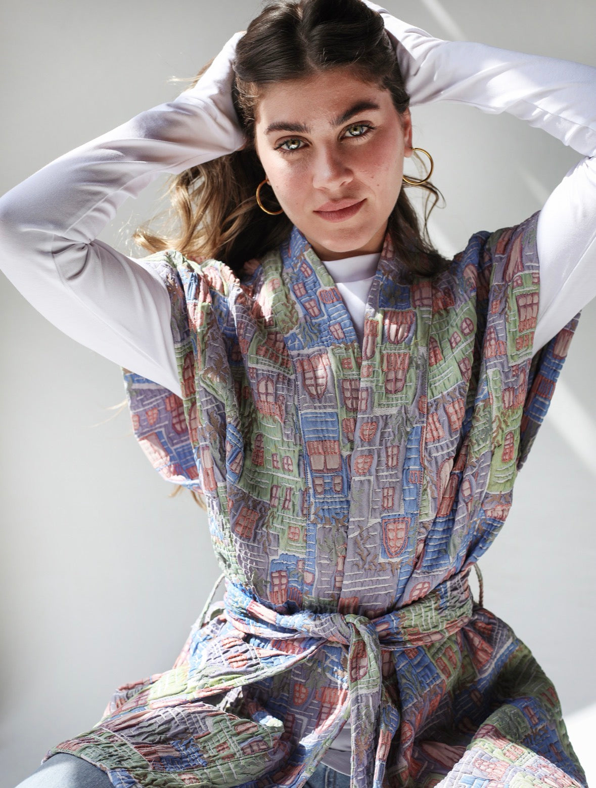 Not so basic - Jacquard houses vest