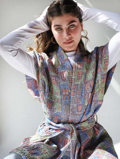 Not so basic - Jacquard houses vest