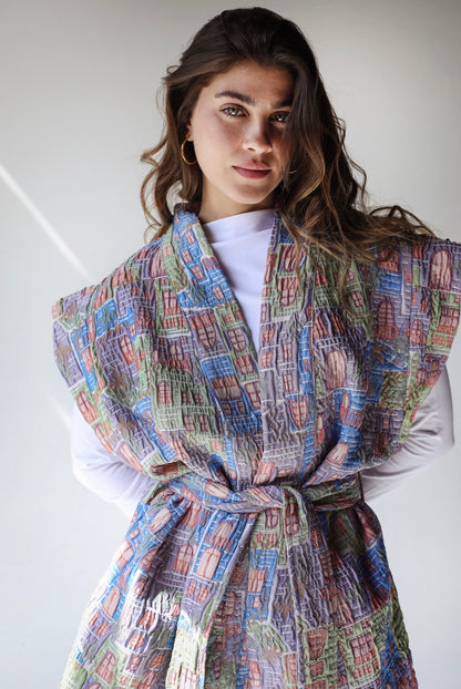 Not so basic - Jacquard houses vest