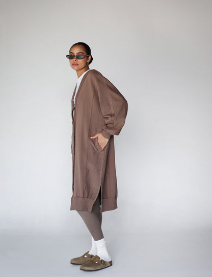 Most wanted cardigan in light brown