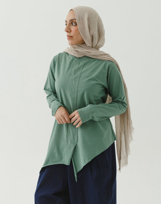 High low olive basic