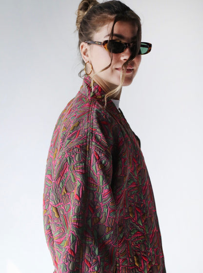 Not so basic - Statement patterned jacquard jacket