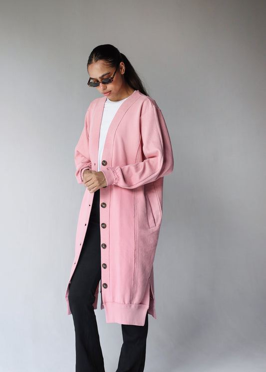 Most wanted cardigan in cashmere pink