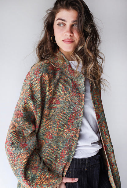 Not so basic - Mosaic jacquard jacket