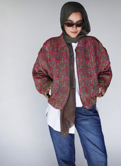 Not so basic - Statement patterned jacquard jacket