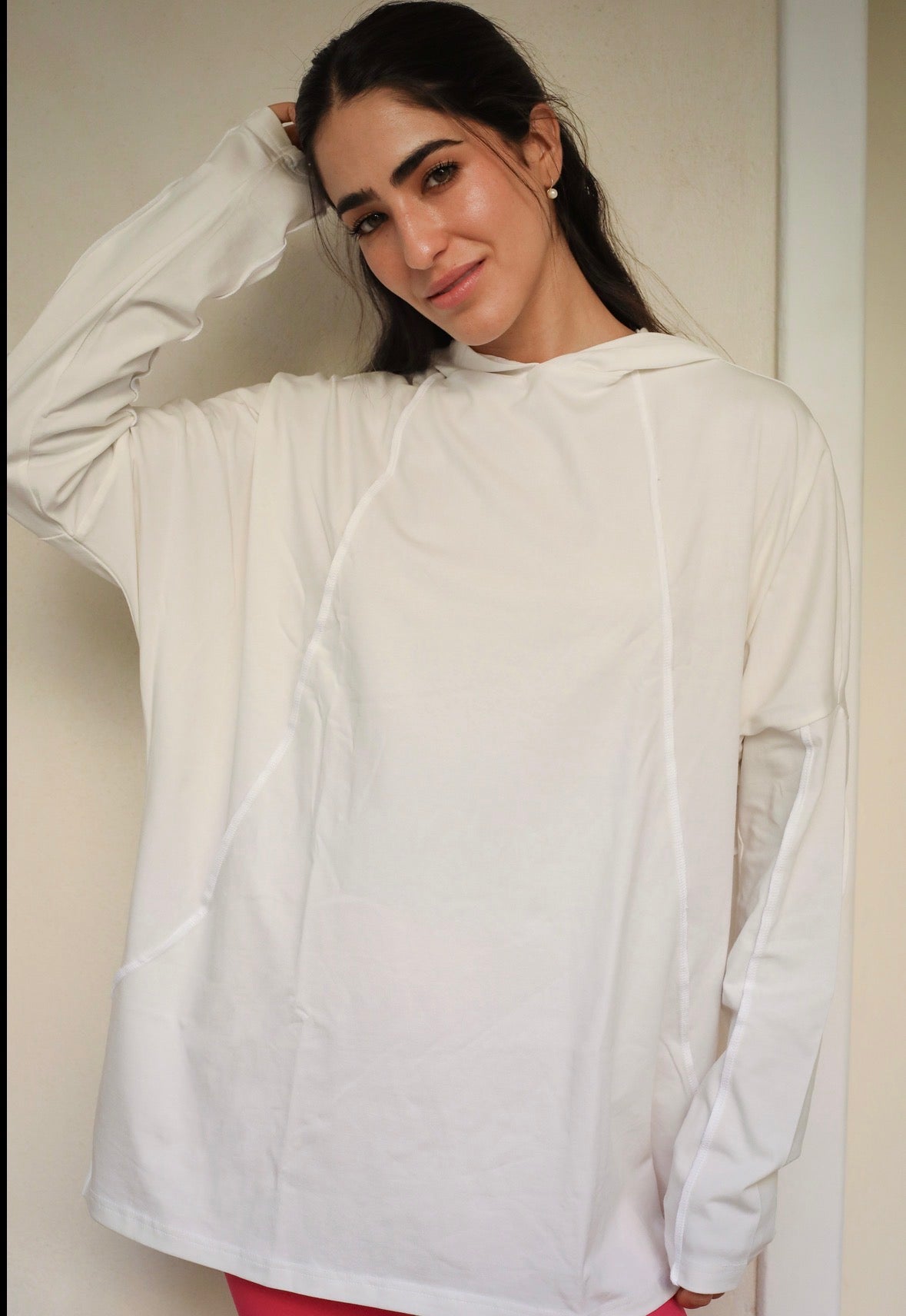 Essential hoodie top