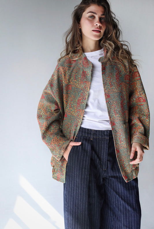 Not so basic - Mosaic jacquard jacket