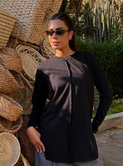 Long Sleeve Basic in Black