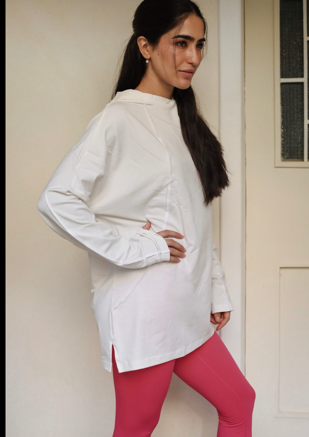 Essential hoodie top