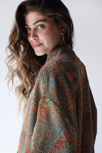 Not so basic - Mosaic jacquard jacket