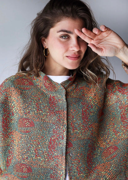 Not so basic - Mosaic jacquard jacket
