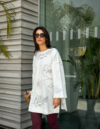 Luk x Mash Effortless T in White