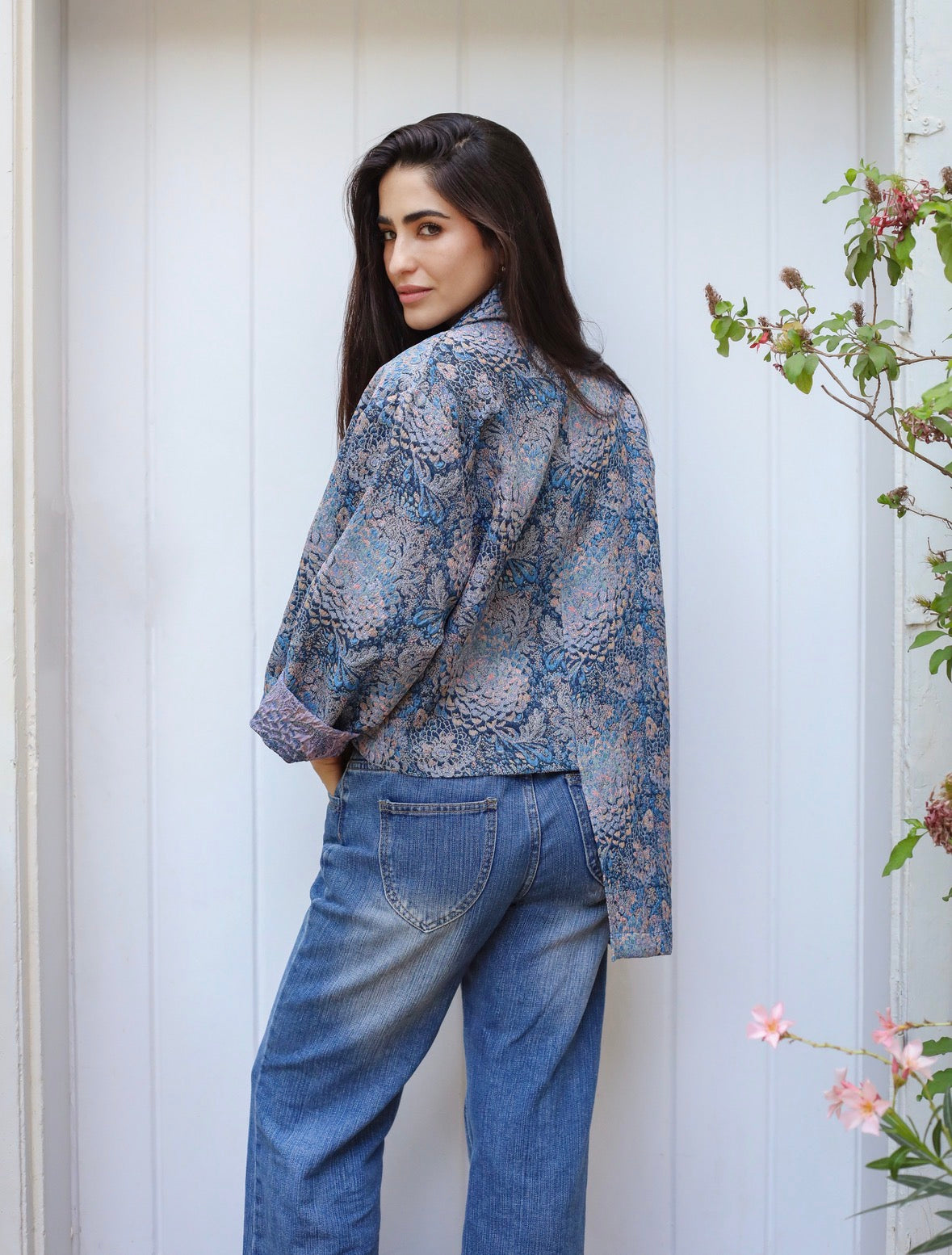 Not so basic - Offset blue blazer