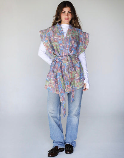 Not so basic - Jacquard houses vest