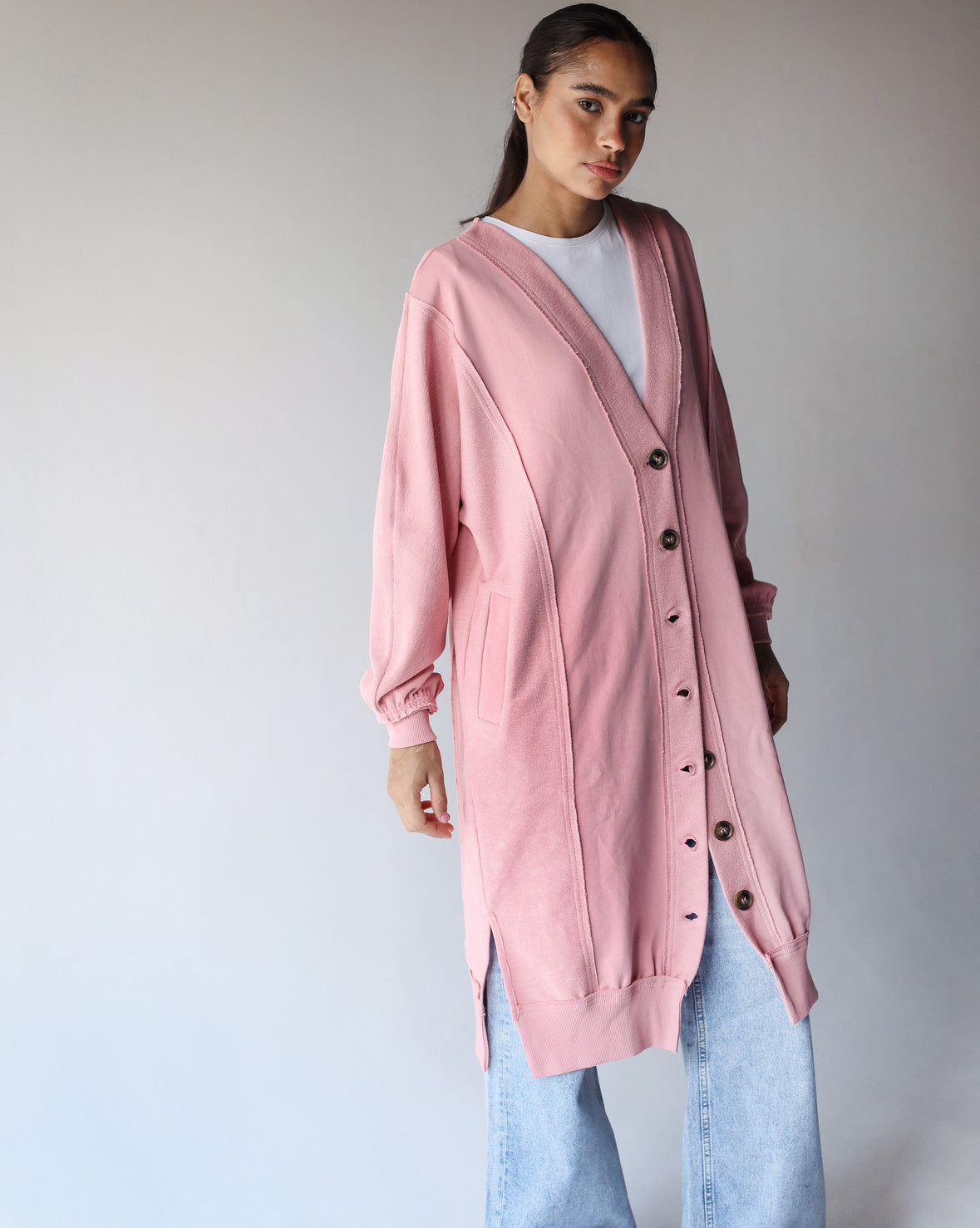 Most wanted cardigan in cashmere pink