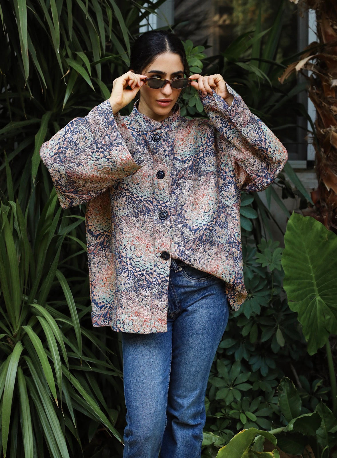 Not so basic - Vintage bloom jacket