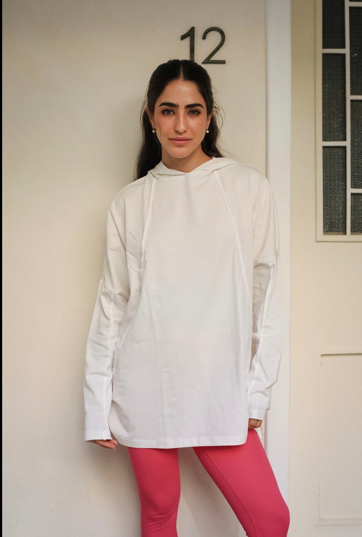 Essential hoodie top