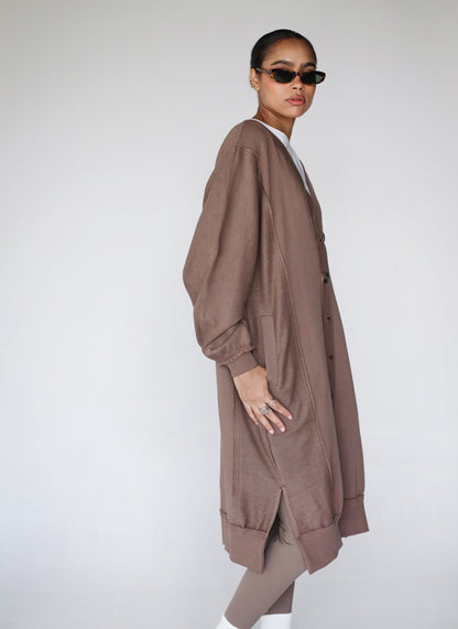 Most wanted cardigan in light brown