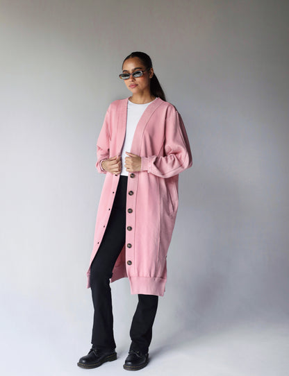Most wanted cardigan in cashmere pink