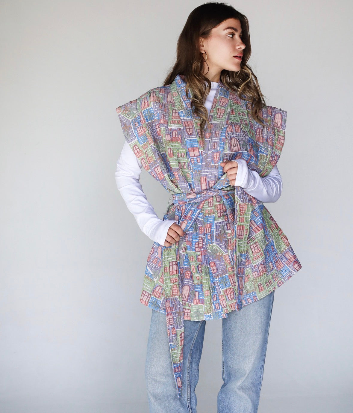 Not so basic - Jacquard houses vest