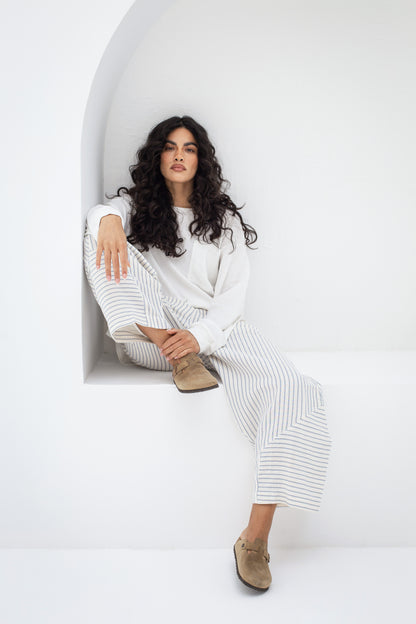 Salt stripe pants