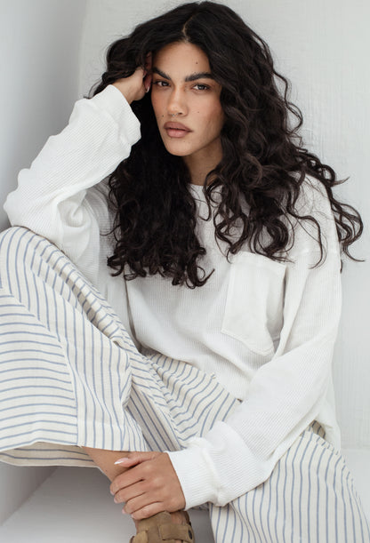 Salt stripe pants