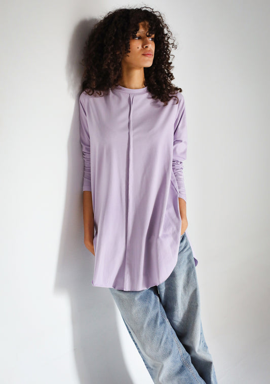 Long Sleeve Basic in Lilac