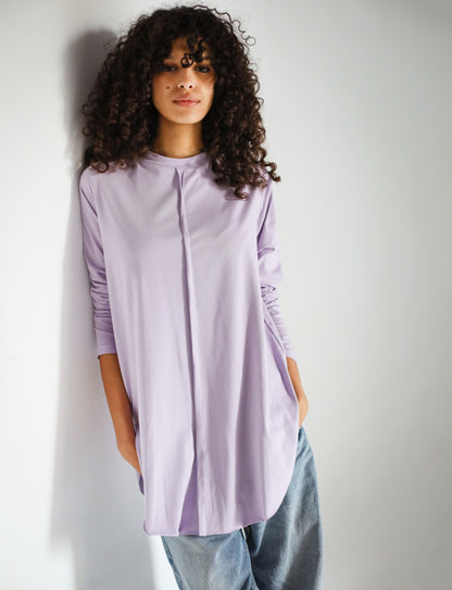 Long Sleeve Basic in Lilac