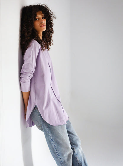 Long Sleeve Basic in Lilac